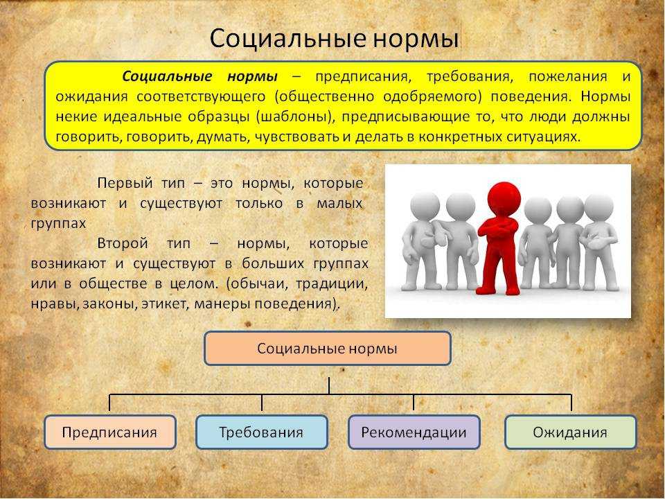 Общепризнанные правила образцы поведения стандарты деятельности обеспечивающие упорядоченность