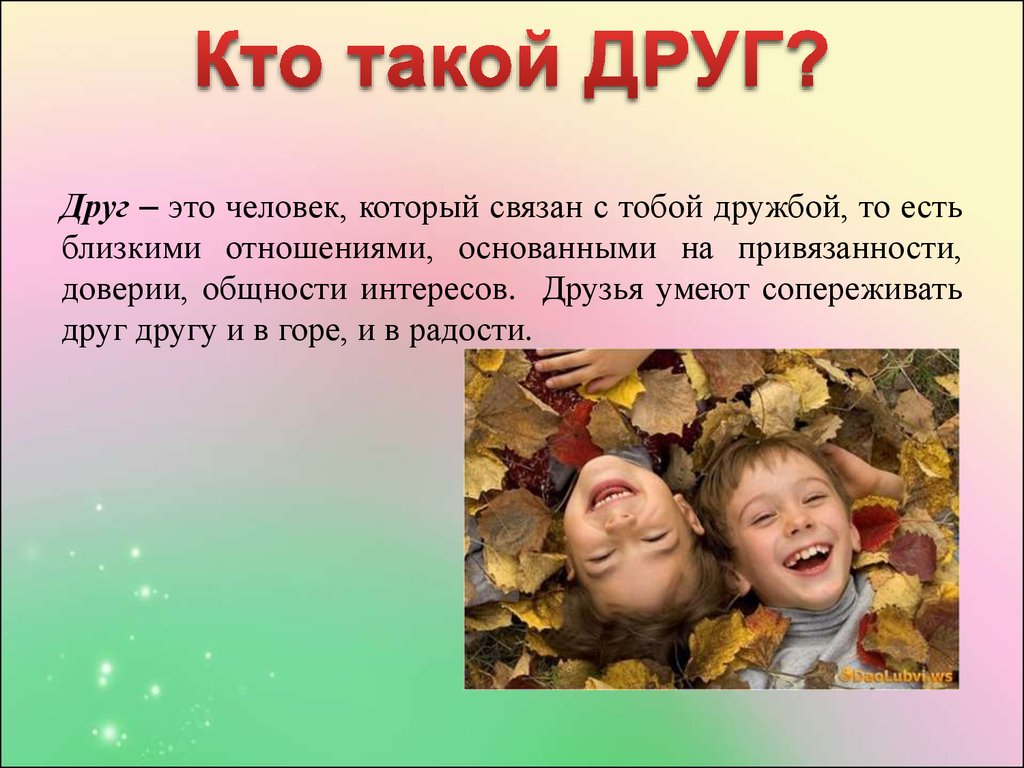 Что такое дружба картинки