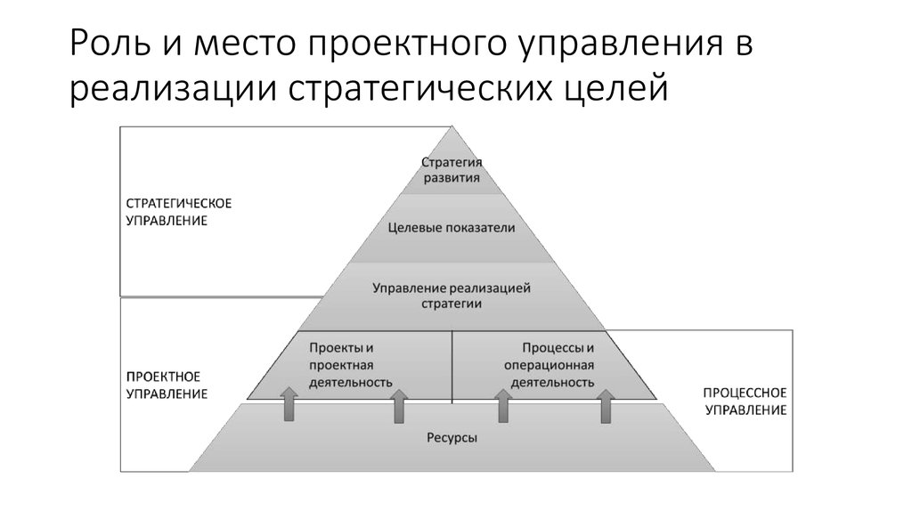 Менеджмент цель проекта это