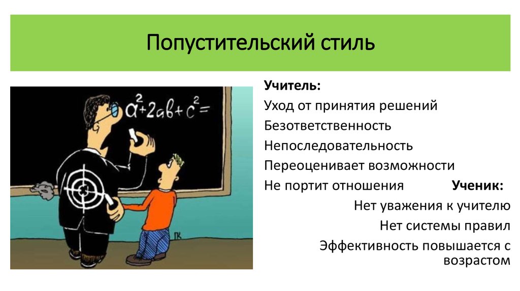 Демократический Стиль Общения На Уроке