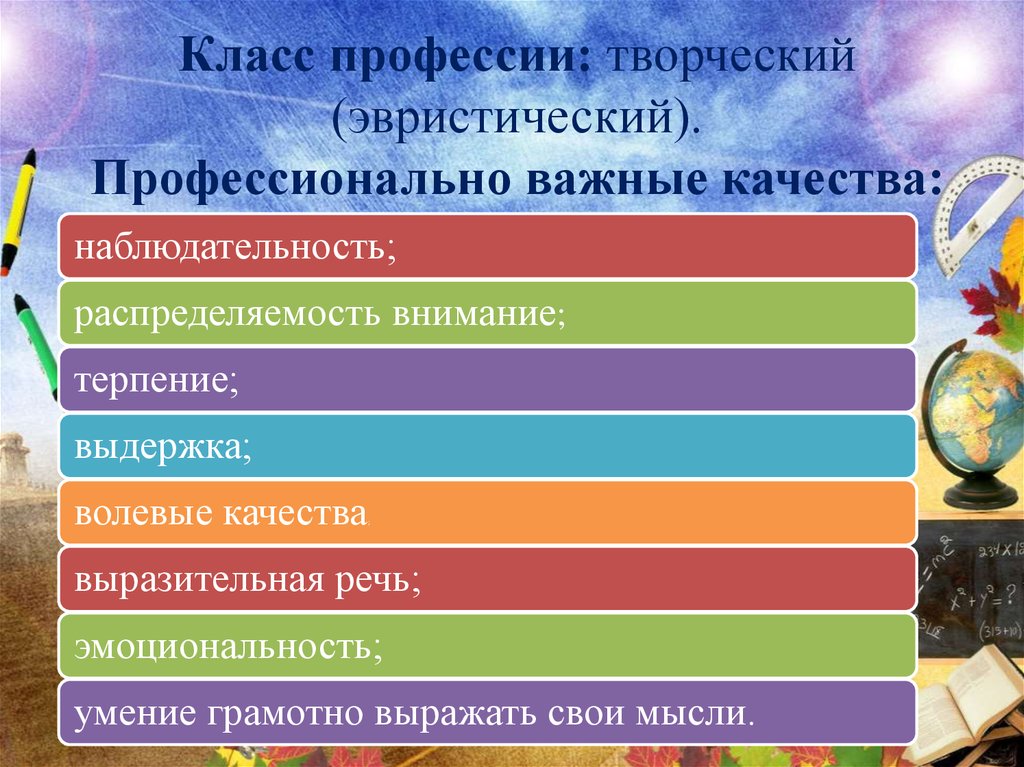 Профессии в креативной сфере