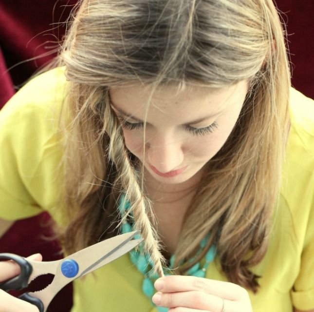 Как в домашних условиях подстричь секущиеся кончики волос в домашних условиях