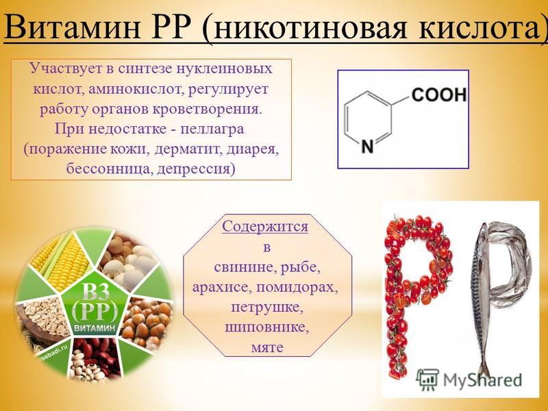 Витамин рр презентация