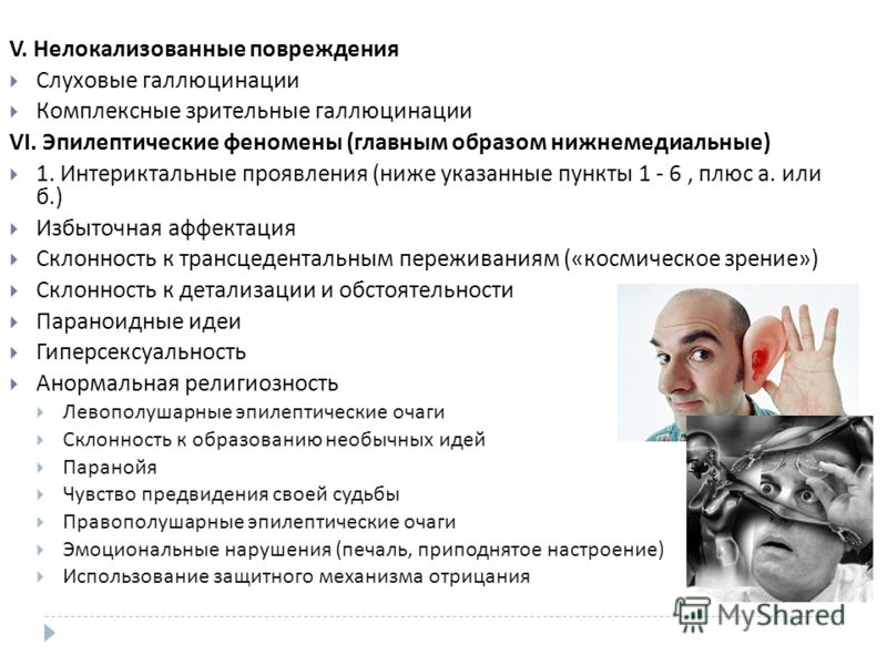 Слуховые галлюцинации