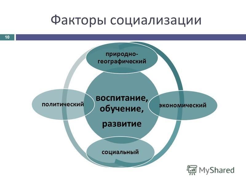 Факторы социализации