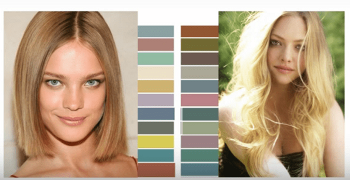 Какие цвета одежды подходят блондинкам с зелеными глазами и светлой кожей фото