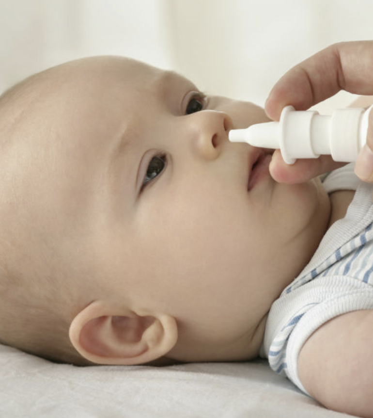 Как промыть нос младенцу