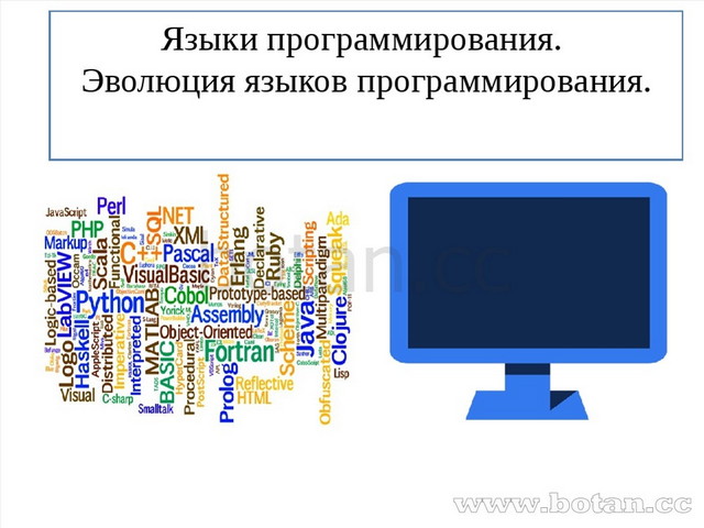 Проект на тему языки программирования 10 класс