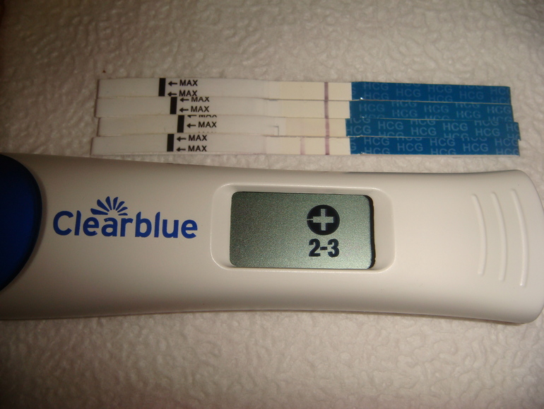 Три теста на беременность