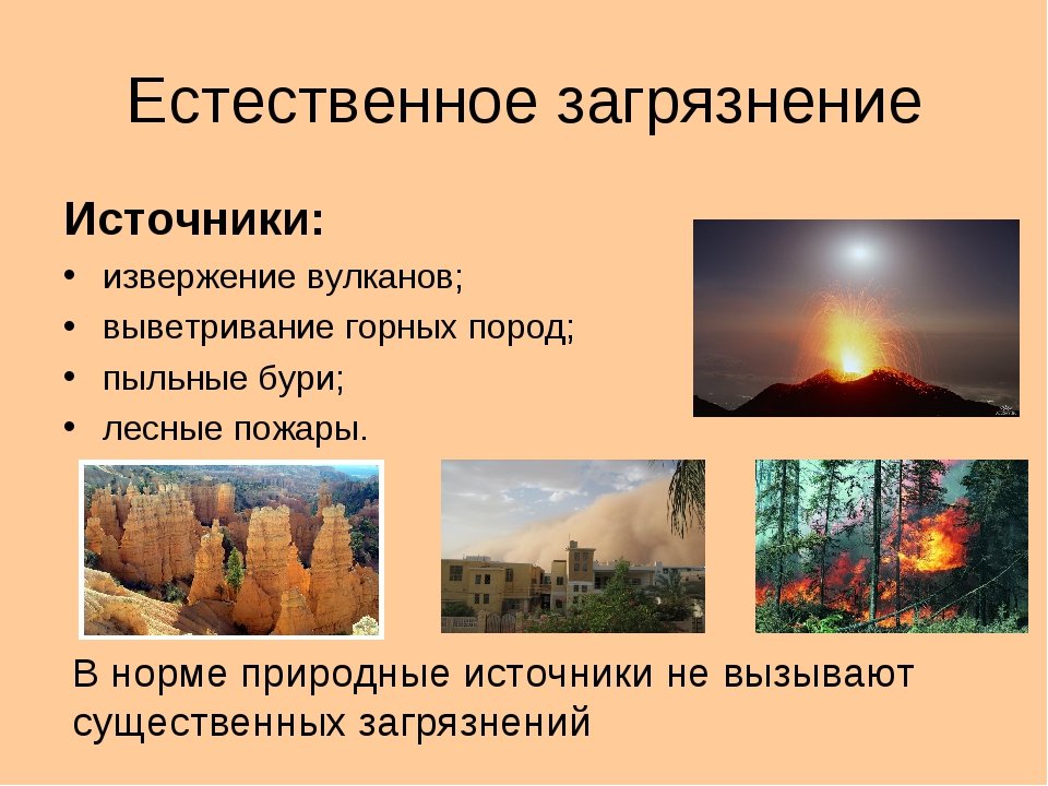 Естественные источники загрязнения атмосферы. Естественное загрязнение окружающей среды. Естественные источники загрязнения атмосферы вулканизм. Природные источники загрязнения атмосферного воздуха.