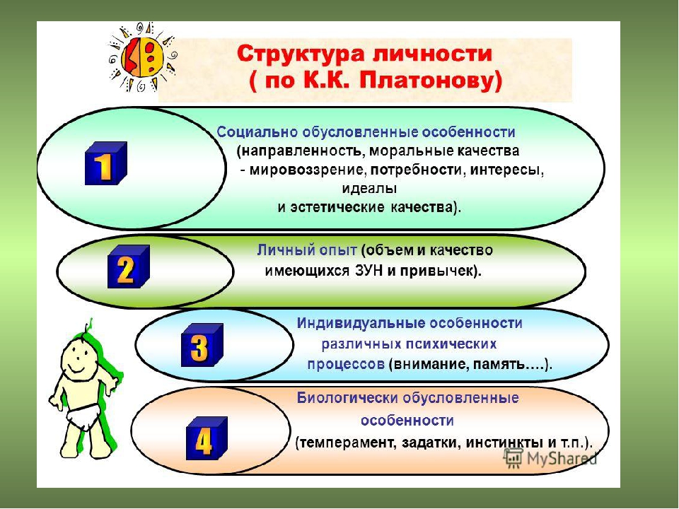 Структура личности картинки для презентации