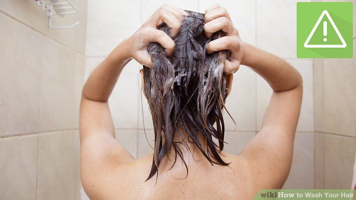 Мыть волосы гелем для душа