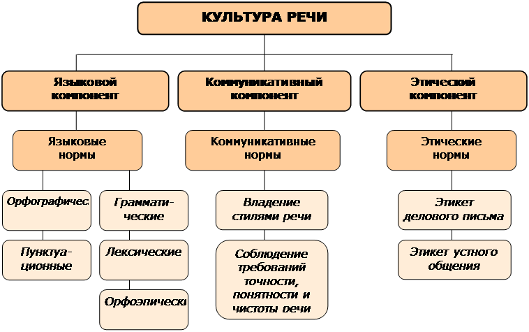 Уроки культуры речи темы. Блок схема речевая культура. Языковой компонент культуры речи. Культура речи схема. Языковые нормы культуры речи.