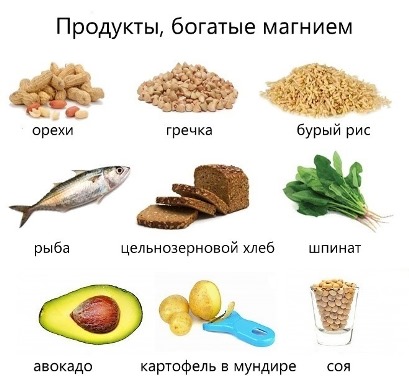 Продукты в которых много магния: В каких продуктах содержится магний?