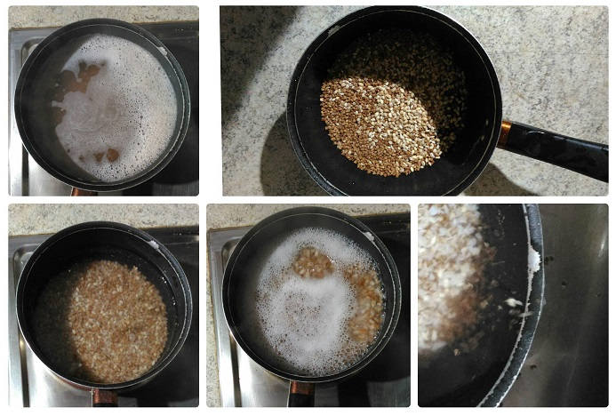 Как сварить гречку рассыпчатой в кастрюле на воде пошаговый рецепт с фото в домашних условиях