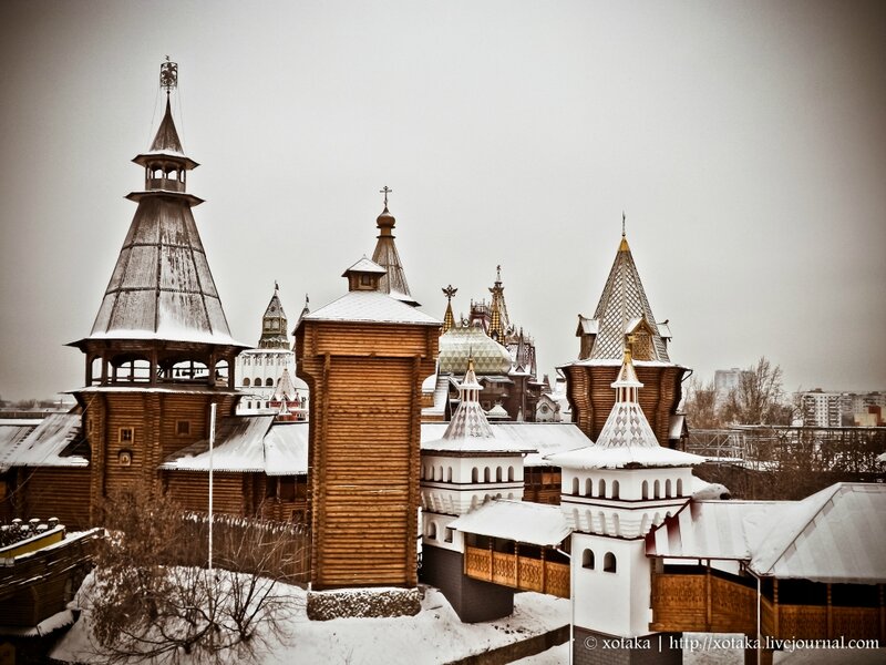 Московский кремль деревянный фото